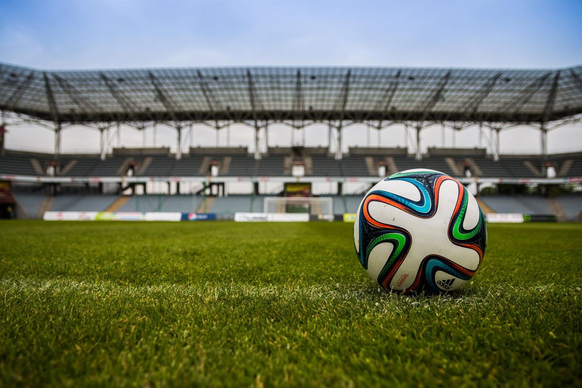 Ball on the grass