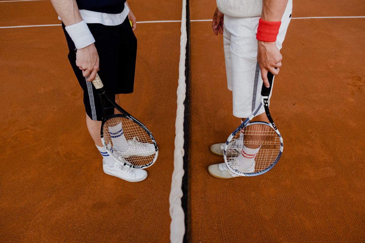 Racket and ball