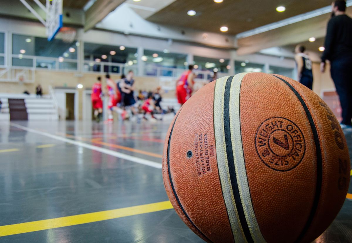 Basketball arena
