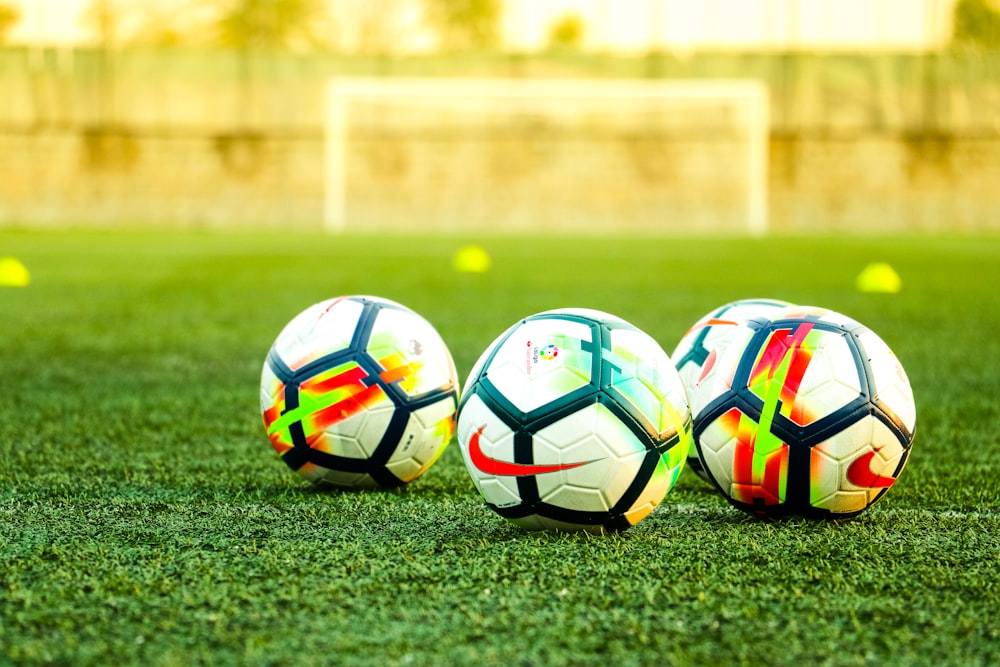 Ball on the grass